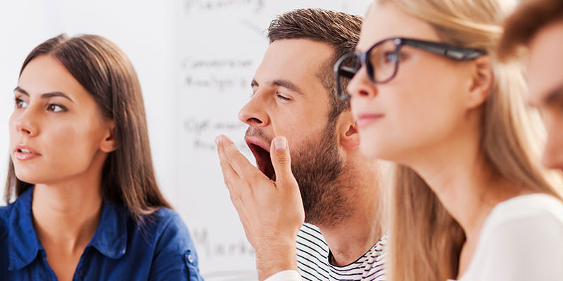 Does Excessive Yawning Embarrass You at Office Meetings?