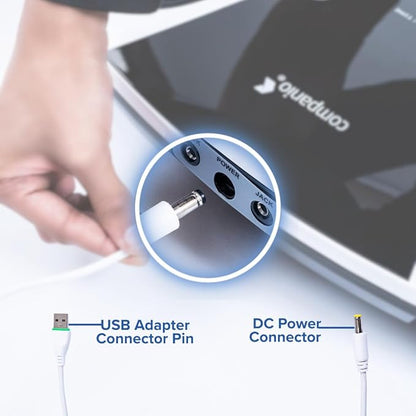 USB Adaptor (DC Cable not Included)