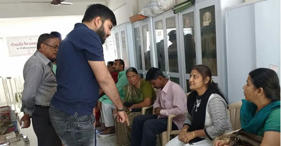 Health campaign organized by Gujarati Samaj Indore