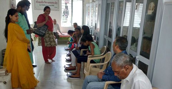 Health campaign organized by Gujarati Samaj Indore
