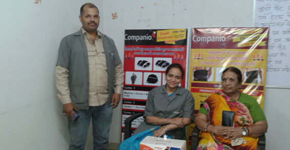 Health campaign organized by Anushka corporation Indore(M.P.)